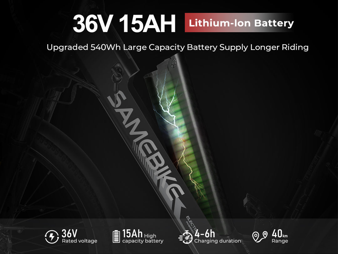 Samebike RS-A01 PRO elektrische fiets 15Ah