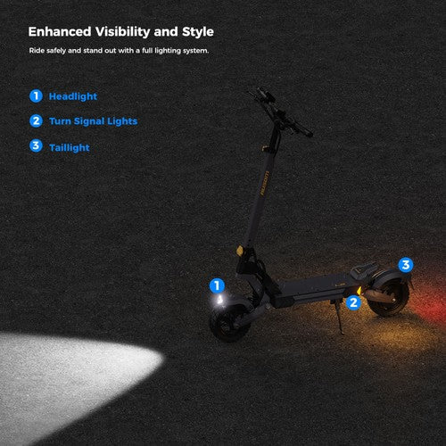 Ausom L2 elektrische scooter, 800W motor, 48V 15,6Ah
