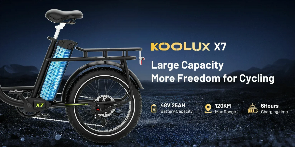 KOOLUX X7 Elektrische Fiets 750W 25Ah