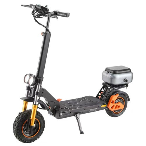 TWOFISH V5 MAX elektrische scooter met zitje, 800W motor, 48V 18Ah