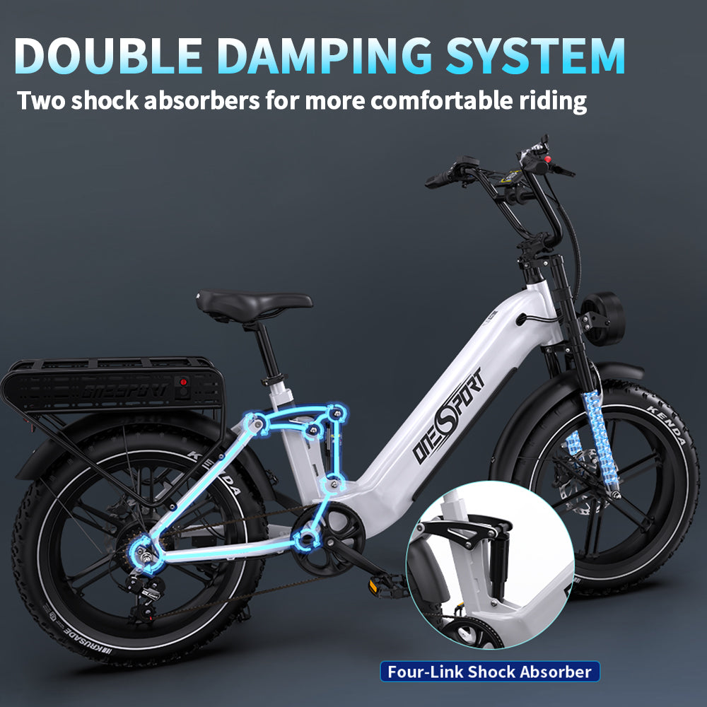 Oneport OT08 Pro Full Suspension E-bike