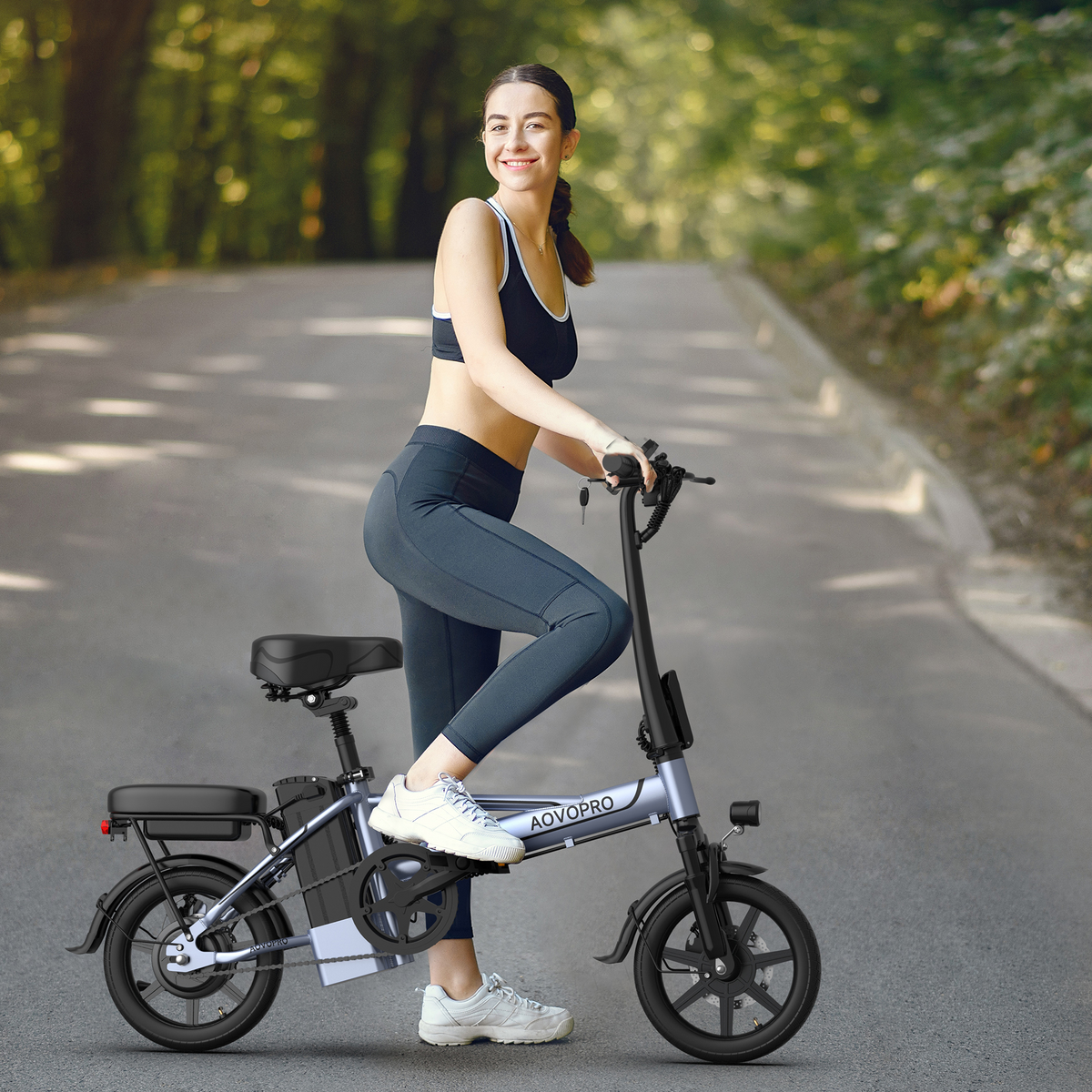 AOVOPRO EB60 elektrische fiets 15Ah 500W