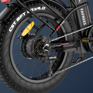 FAFREES F20 Max elektrische fiets 30Ah