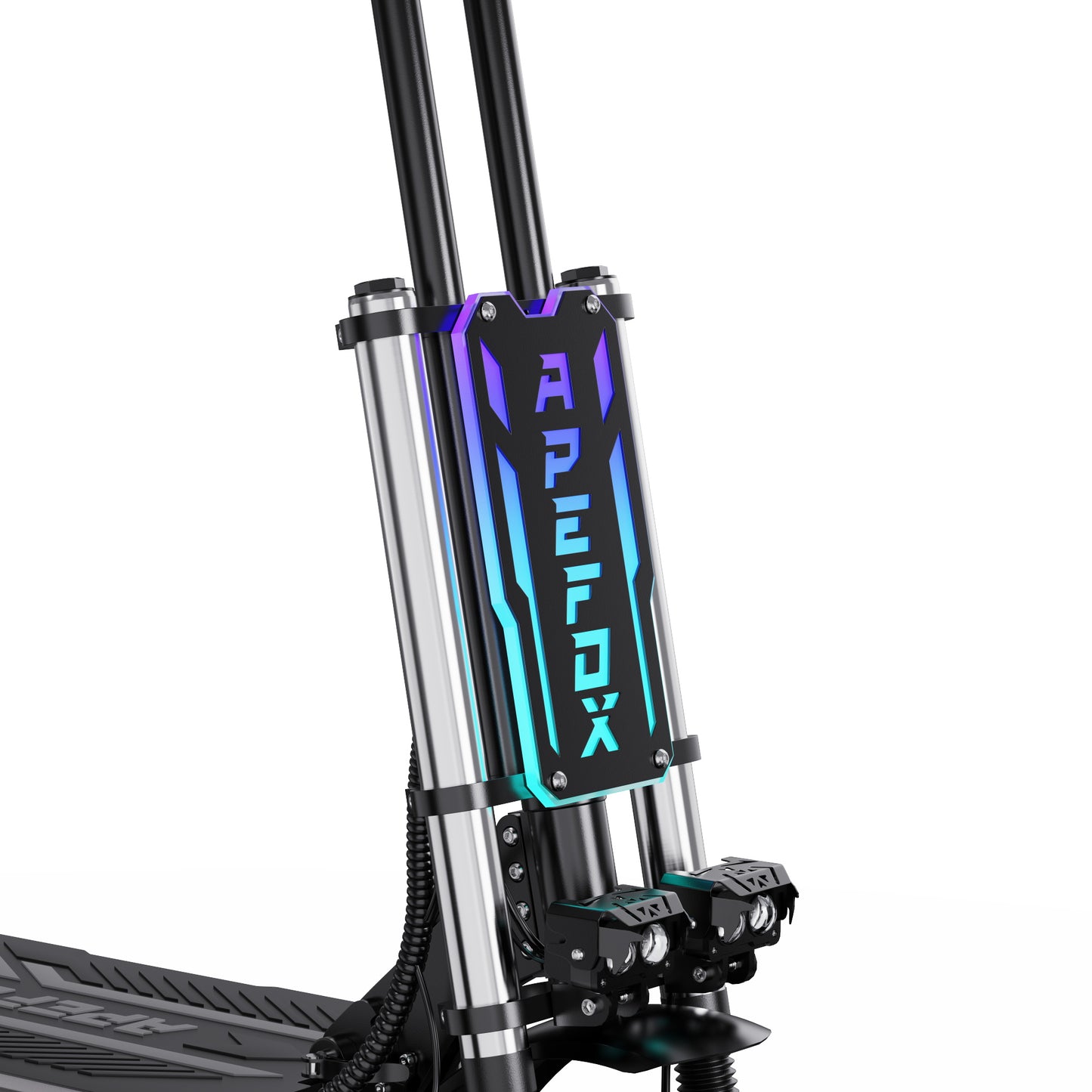 APEFOX T90 elektrische step, 2100W*2 motor, 60V 31.2Ah