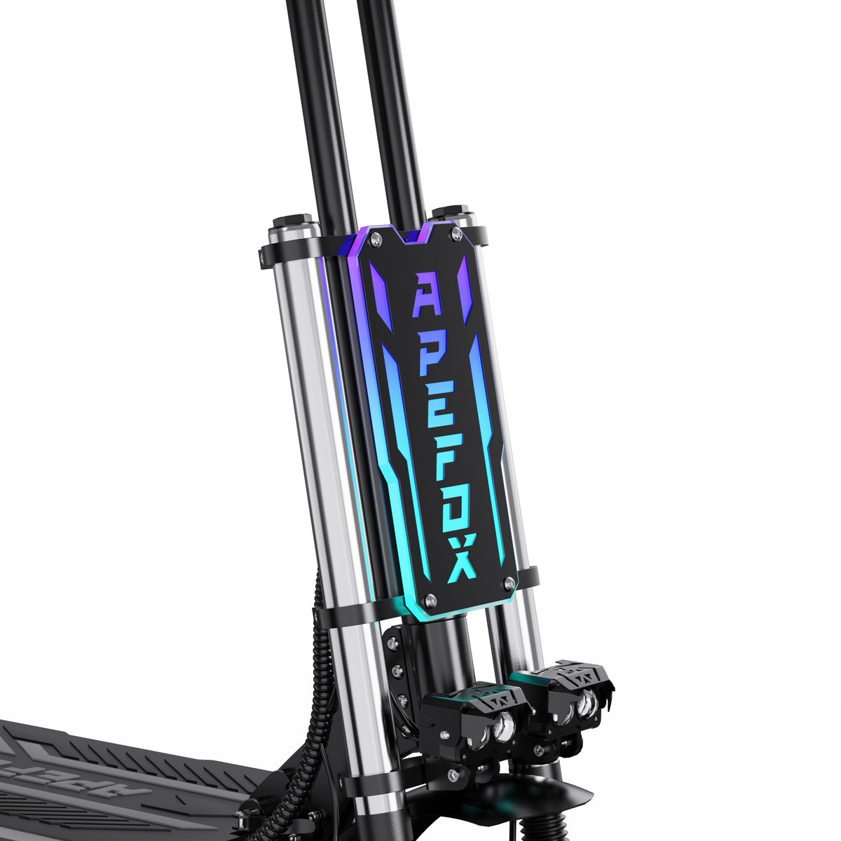APEFOX T90 elektrische step, 2100W*2 motor, 60V 31.2Ah