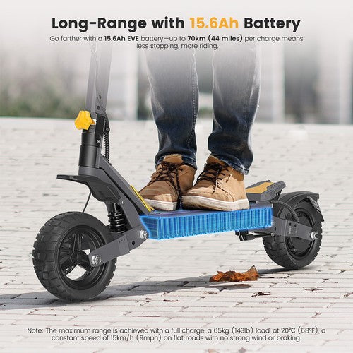 Ausom L1 elektrische scooter, 800W motor, 48V 15,6Ah