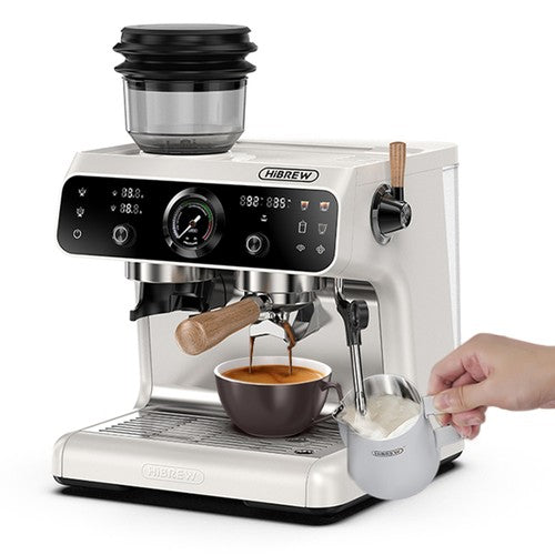 HiBREW H7B espressomachine, dubbel verwarmingssysteem, 58 mm portafilter