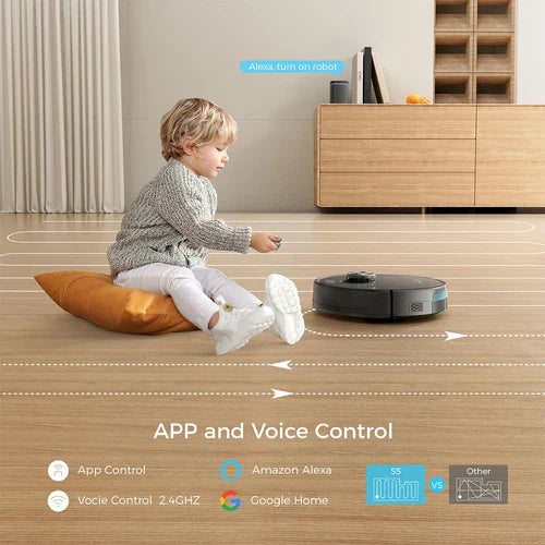 Tesvor S5 3-in-1 robotstofzuiger
