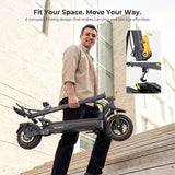 Ausom K20 Pro Elektrische Scooter, 1000W Motor, 48V 18Ah