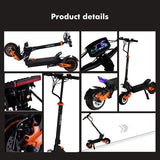 GELEIPU Z1 Pro Elektrische Scooter 1200W*2, 52V 20Ah