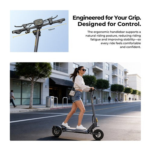 Ausom Gosoul 2 Pro elektrische scooter 1000W motor 48V 18Ah