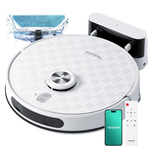 Tesvor S8 Pro 2-in-1 robotstofzuiger met dweilfunctie 6000Pa