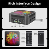 RUPA HSI-100MINI Mini-pc, Intel N100 4 cores max. 3,4 GHz, 12 GB RAM 512 GB SSD