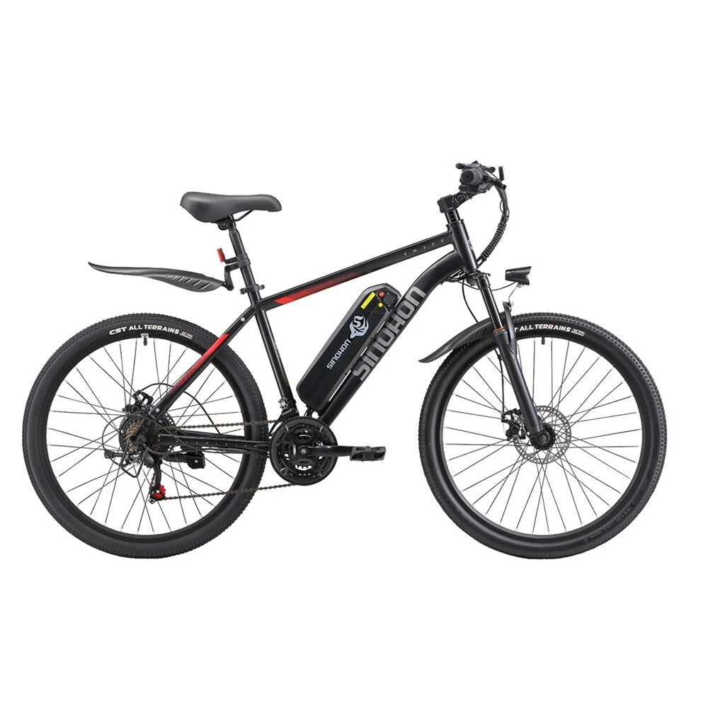 SINOHON EM200D elektrische fiets 36V 10.4AH motor 500W