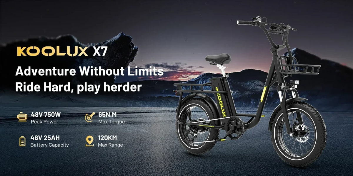 KOOLUX X7 Elektrische Fiets 750W 25Ah