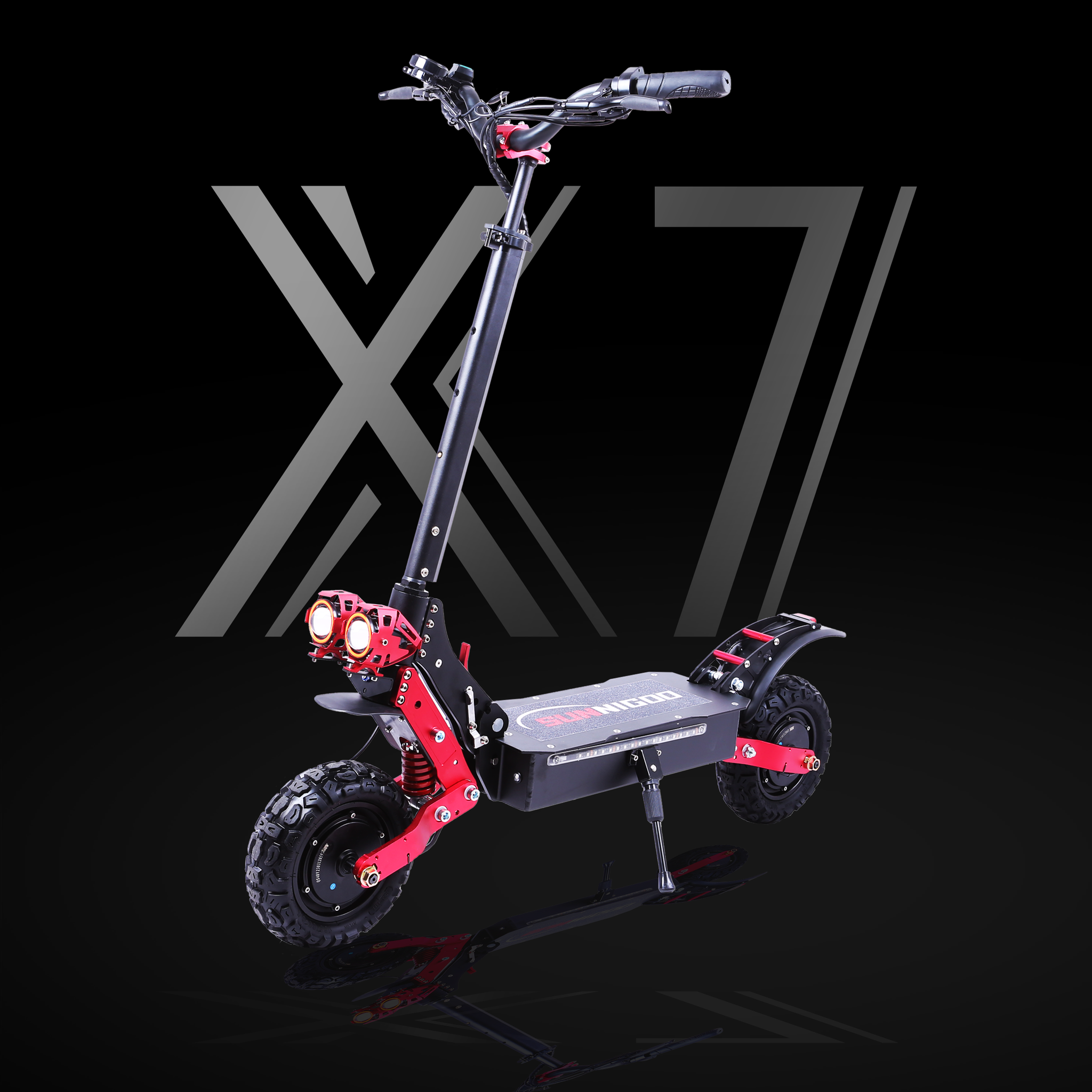 Elektrische scooter ES-X7 1800W*2 dubbele motor
