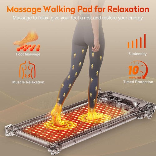 Akluer 520A-A dubbelzijdig loopkussen met shiatsu voetmassage