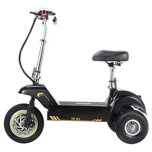 TWOFISH TF03 elektrische scooter met afneembaar zadel, 350W motor, 48V 15Ah