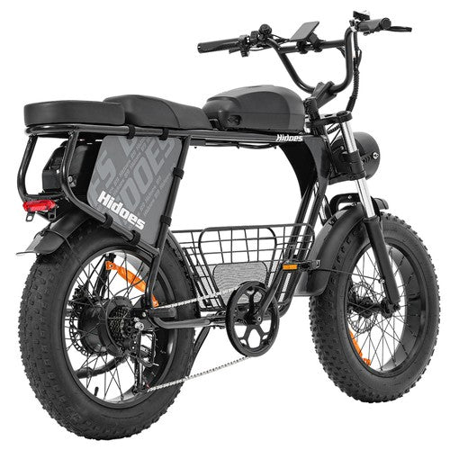 Hidoes B9 elektrische fiets, 750W motor, 48V 18.2Ah+15.6Ah dubbele accu