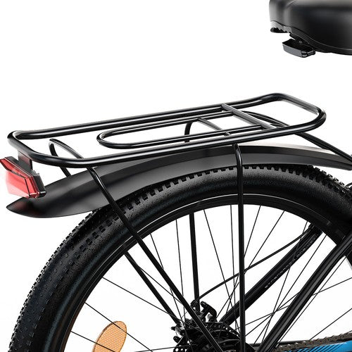 FENGQS Q8 elektrische fiets, 750W motor, 48V 17,5Ah, 50 km/u