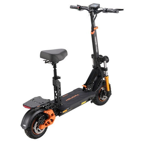 TWOFISH V5 MAX elektrische scooter met zitje, 800W motor, 48V 18Ah