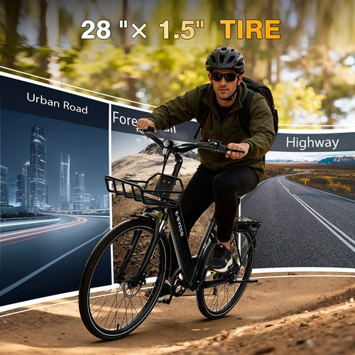 E·Bycco V1 elektrische fiets, 250W motor, 36V 15,6Ah