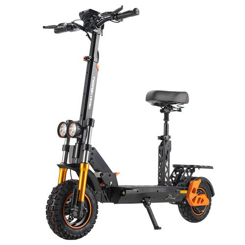 TWOFISH V5 MAX elektrische scooter met zitje, 800W motor, 48V 18Ah