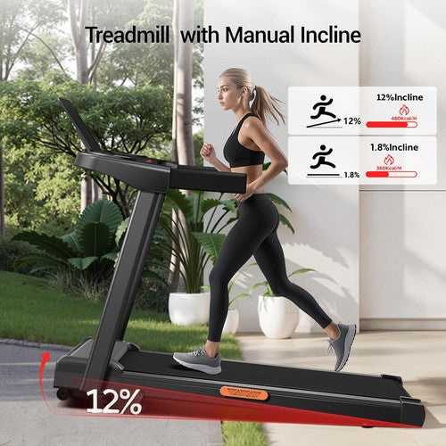 ROBORE SF10 loopband met 12% helling, elektrische loopband 12 km/u