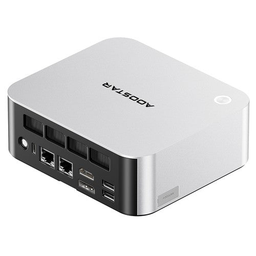 AOOSTAR MACO Mini PC, AMD Ryzen 7 Pro 6850H 8 cores max. 4,7 GHz, 24 GB LPDDR5 RAM 1 TB SSD