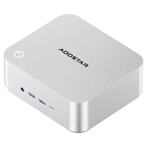AOOSTAR MACO Mini PC, AMD Ryzen 7 Pro 6850H 8 cores max. 4,7 GHz, 24 GB LPDDR5 RAM 1 TB SSD