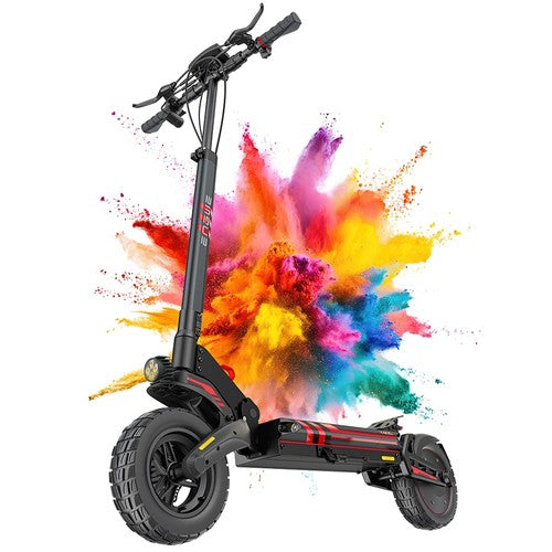 ENGWE Y400 elektrische scooter met 500W motor, 48V en 13,5Ah accu.