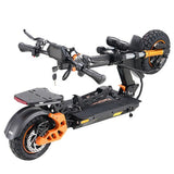TWOFISH V5 MAX elektrische scooter met zitje, 800W motor, 48V 18Ah