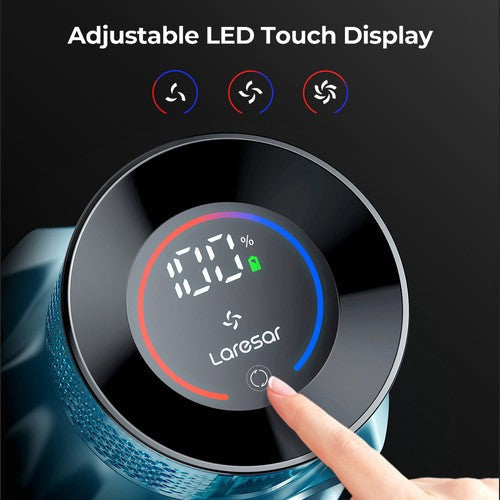 Laresar Ultra 7 draadloze steelstofzuiger, 550W/45kPa