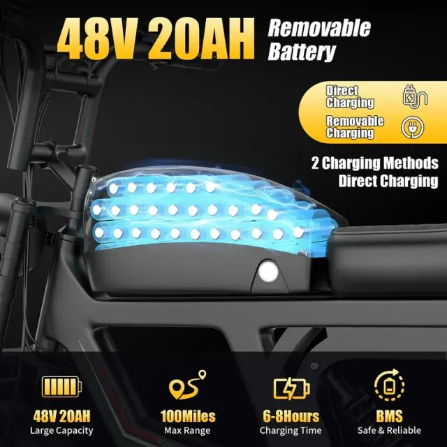 ASKGO T20 elektrische fiets 48V 20AH