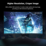 KTC H27S17 27-inch 1500R gebogen gamingmonitor QHD 2560x1440 16:9 ELED 180Hz