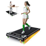 Akluer 480L-A Loopmat met hellingshoek, 2,5 pk loopband voor onder het bureau met afstandsbediening