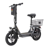 SINOHON K14 E-step 36V 15.6Ah, krachtige motor van 500W, gratis mandje