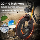 Hidoes B9 elektrische fiets, 750W motor, 48V 18.2Ah+15.6Ah dubbele accu