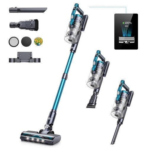 Buture VC60 draadloze stofzuiger, 450W 38kPa