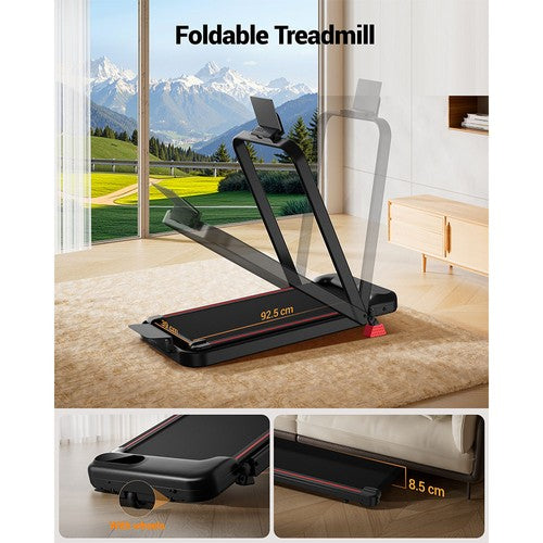 ROBORE U18F opvouwbare loopband met 15% hellingshoek, maximale snelheid 10,5 km/u