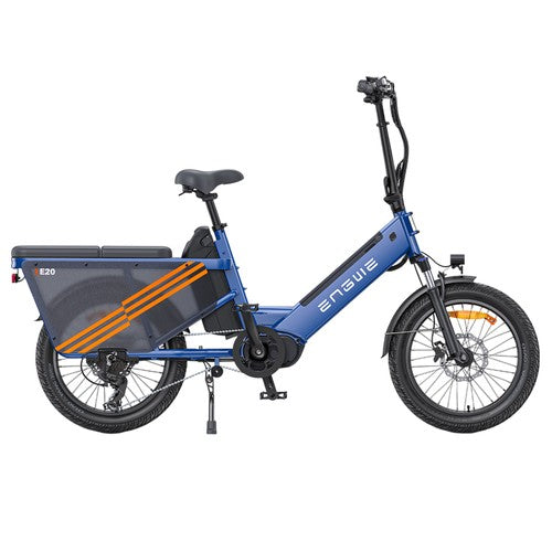 ENGWE LE20 Cargo elektrische fiets, koppelingssensor, 48V 2*19,2Ah