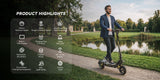 OOTD T08 Elektrische Scooter 800W