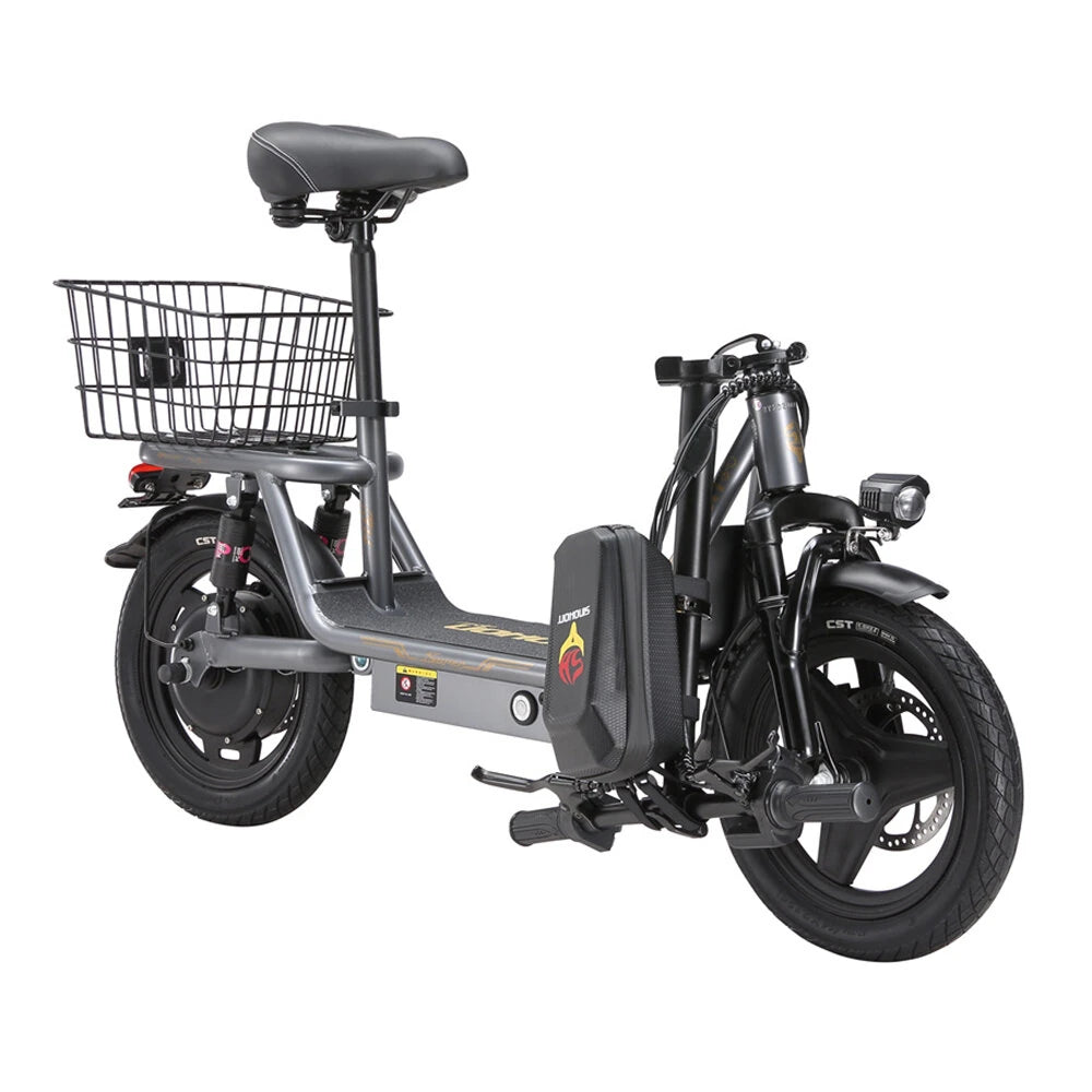 SINOHON K14 E-step 36V 15.6Ah, krachtige motor van 500W, gratis mandje