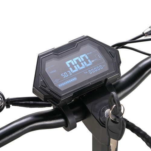 TWOFISH V5 MAX elektrische scooter met zitje, 800W motor, 48V 18Ah
