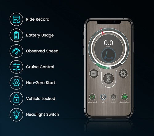 iScooter iX3 opvouwbare elektrische scooter met luchtbanden 800W