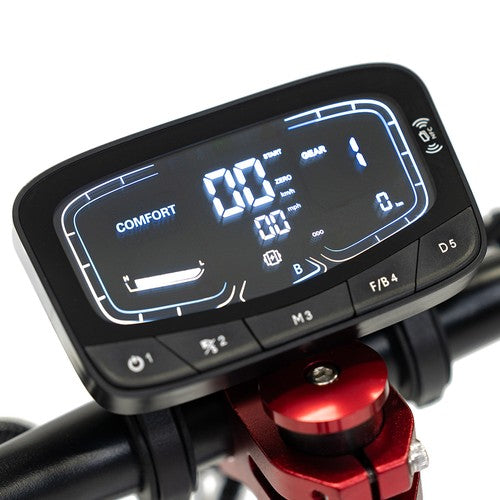 BOYUEDA Q7 Pro Max elektrische scooter, 1600 W*2 motor, 52 V 28 Ah