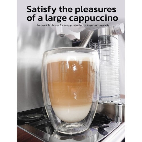 HiBREW H13A 3-in-1 halfautomatische koffiemachine met 6 koffiestanden