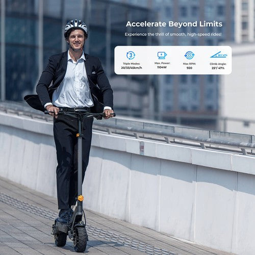 Ausom L2 elektrische scooter, 800W motor, 48V 15,6Ah