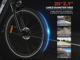 Samebike RS-A01 PRO elektrische fiets 15Ah