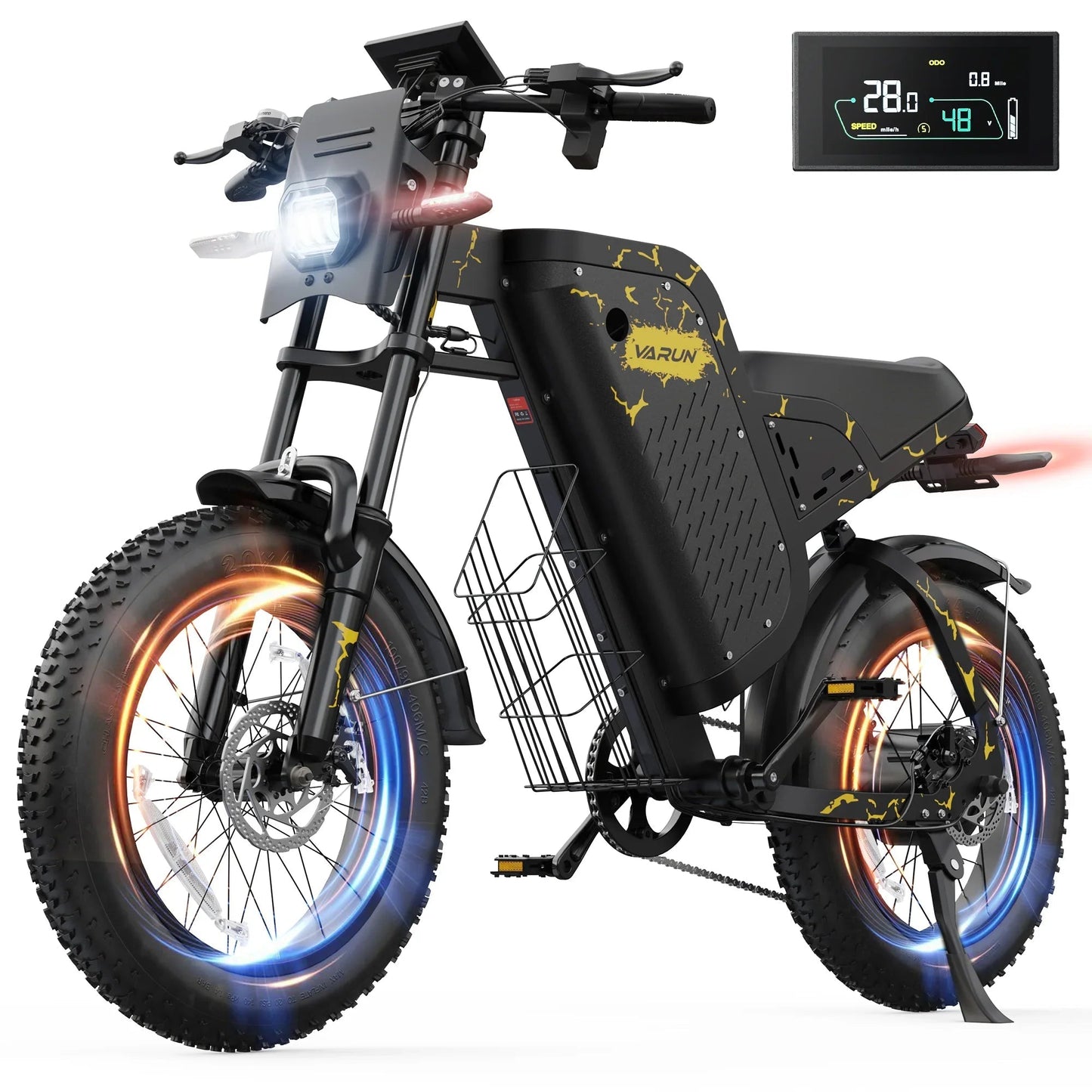 VARUN X-PLORER RAPTOR elektrische fiets 48V 20.8A